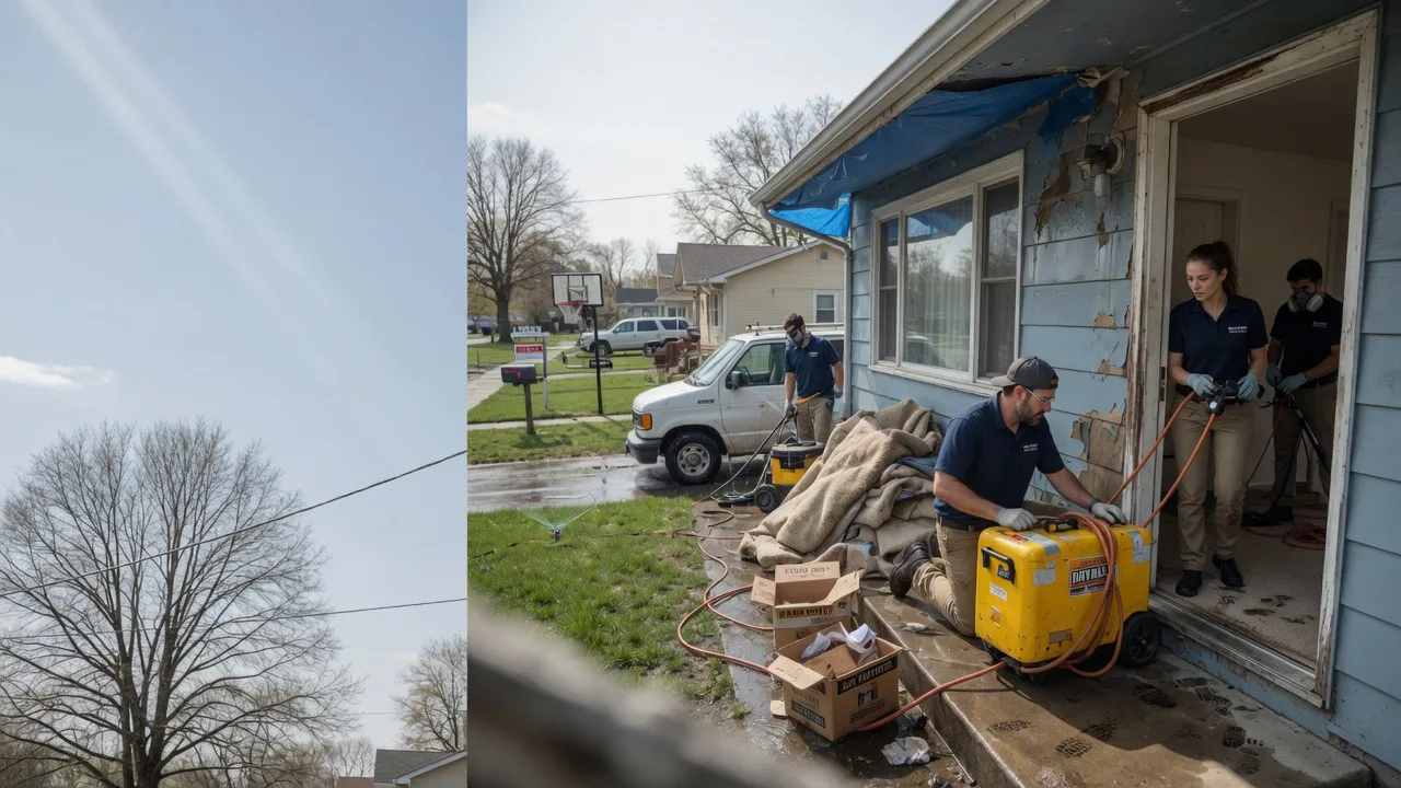 Basement Flood Cleanup in Lyons, IL near me